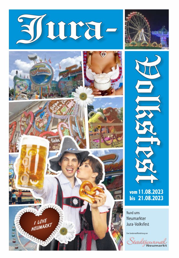 Stadtjournal Neumarkt Titelblatt 08/2023