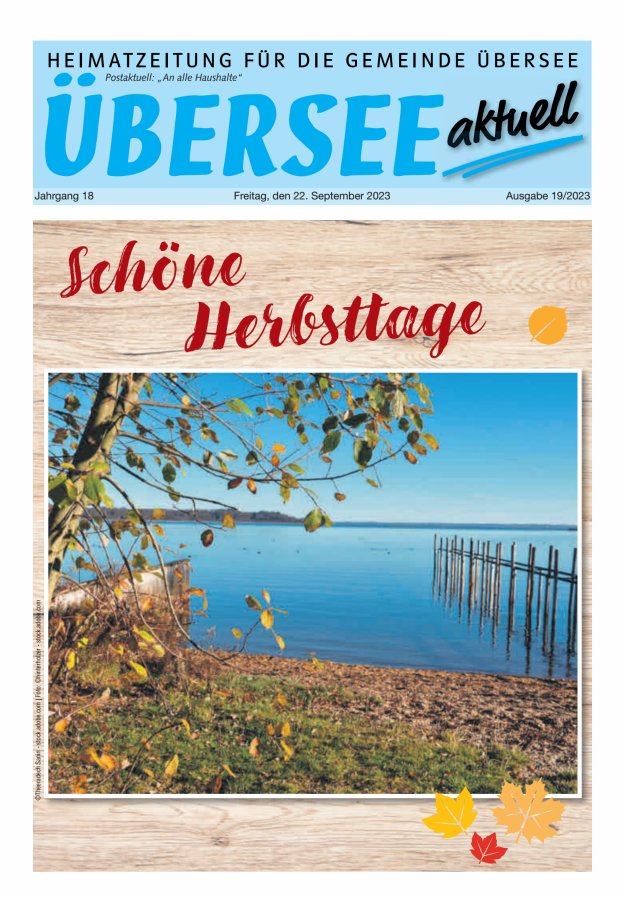 Übersee Aktuell Titelblatt 19/2023