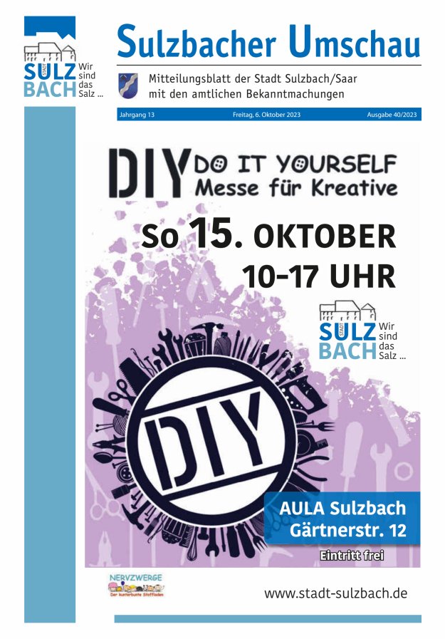 Sulzbacher Umschau Titelblatt 40/2023