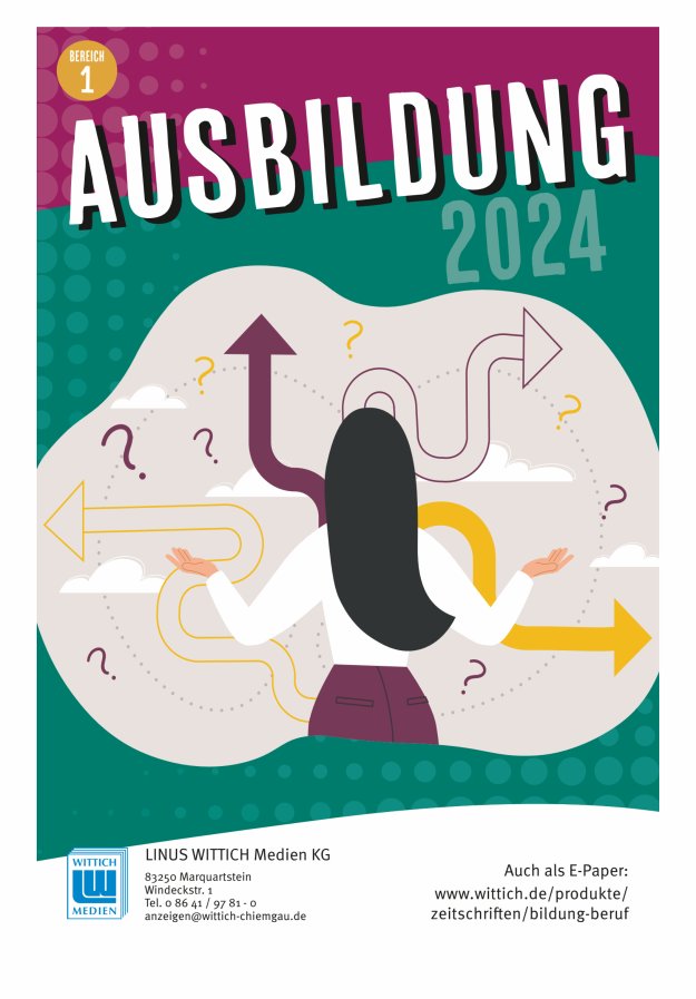 Ausbildungsratgeber Chiemgau  Titelblatt 07/2023