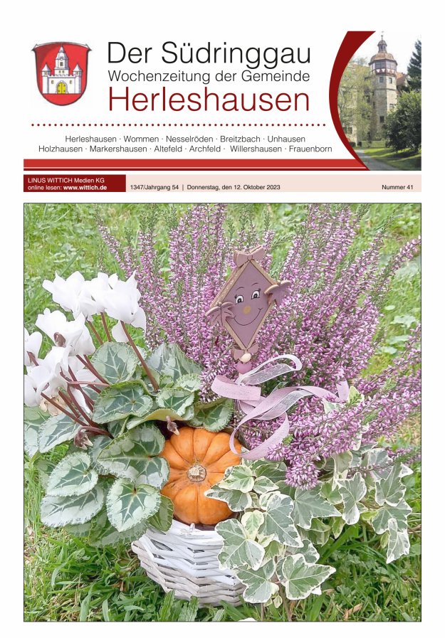 Der Südringgau Titelblatt 41/2023