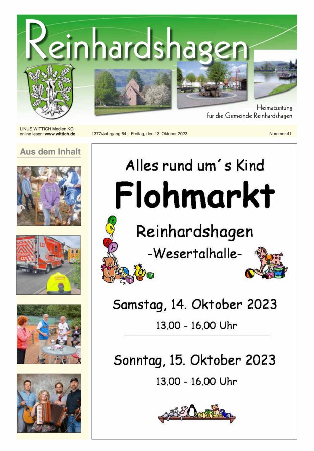 Unser Blättchen Titelblatt 41/2023