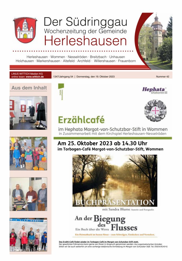 Der Südringgau Titelblatt 42/2023