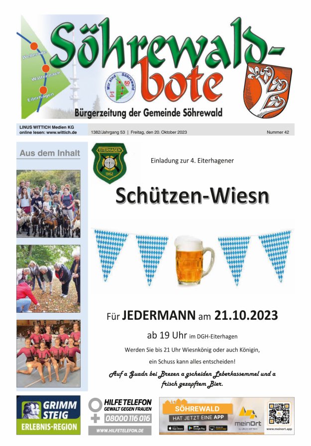 Söhrewaldbote Titelblatt 42/2023