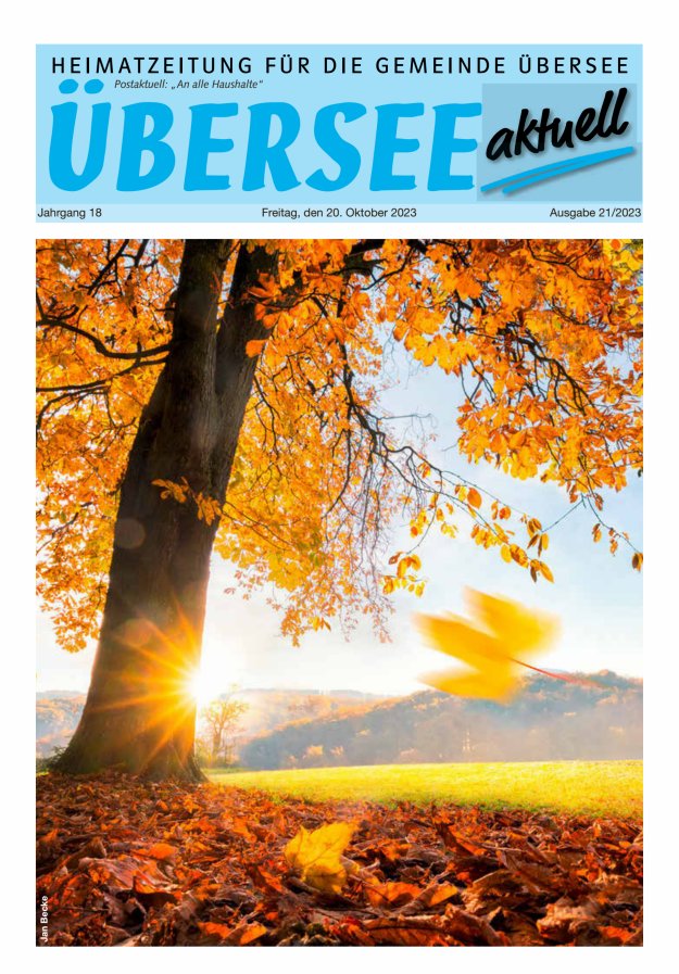 Übersee Aktuell Titelblatt 21/2023