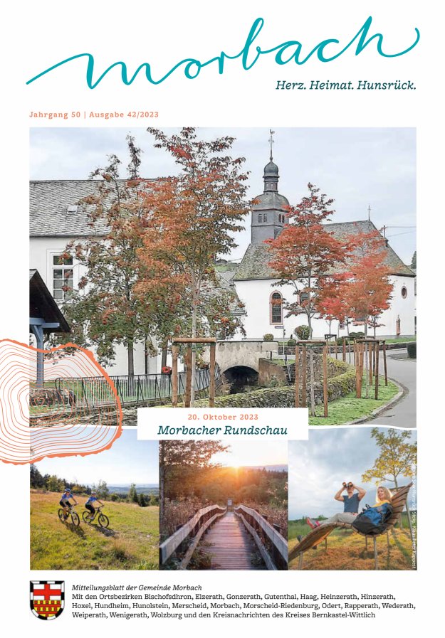 Morbacher Rundschau Titelblatt 42/2023
