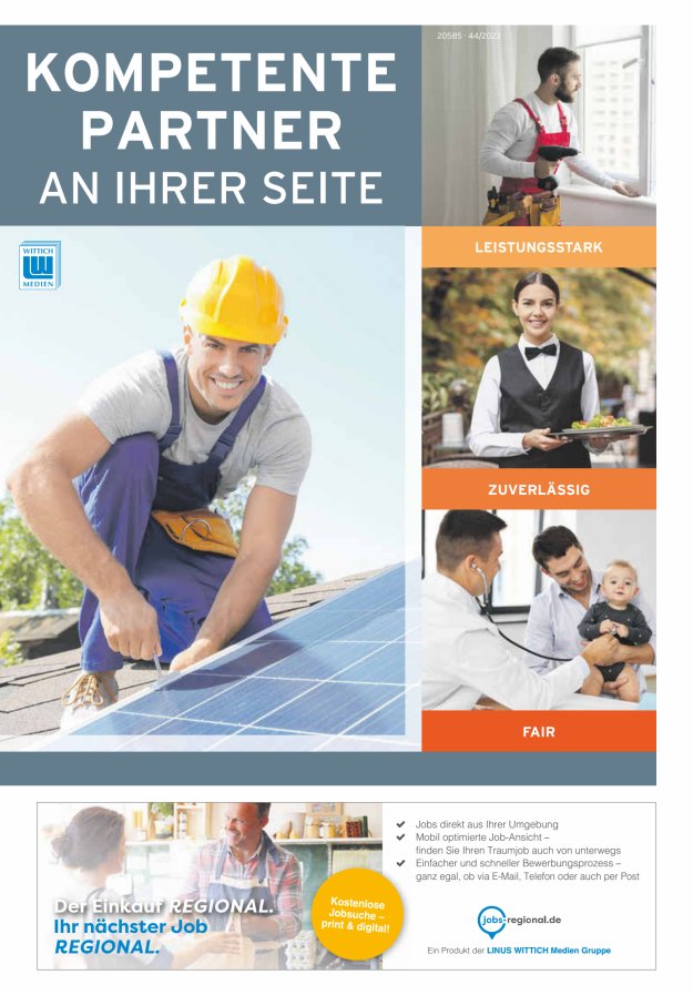 Kompetente Partner an Ihrer Seite Kreis Westerwald Süd Titelblatt 07/2023