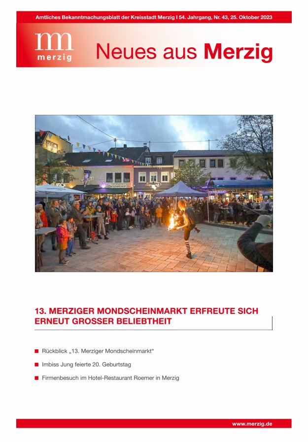Neues aus Merzig | LINUS WITTICH Medien