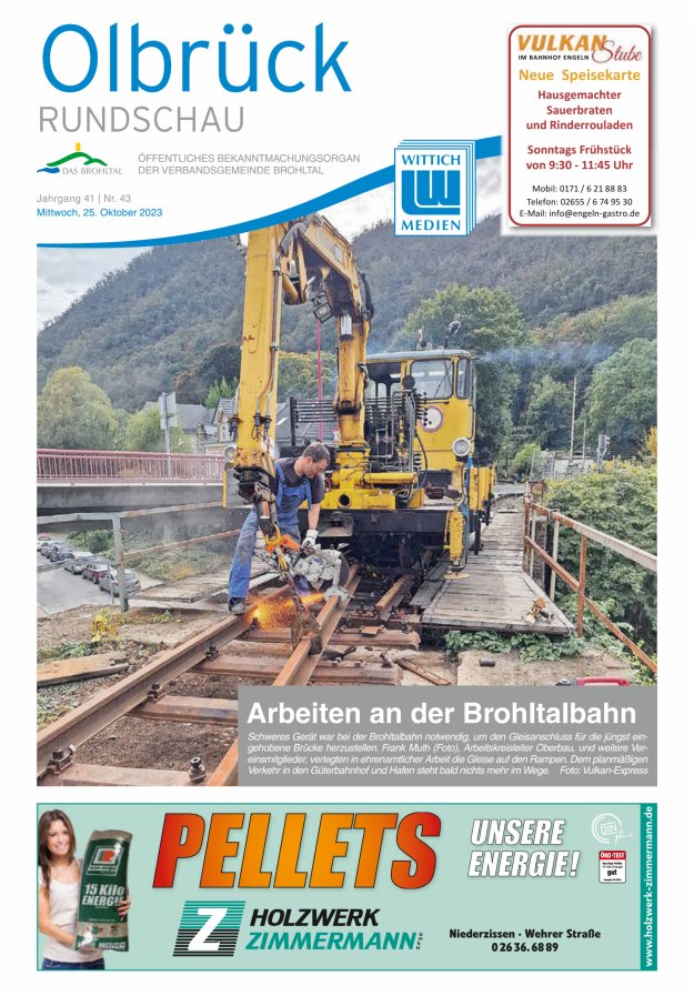 Olbrück Rundschau Titelblatt 43/2023