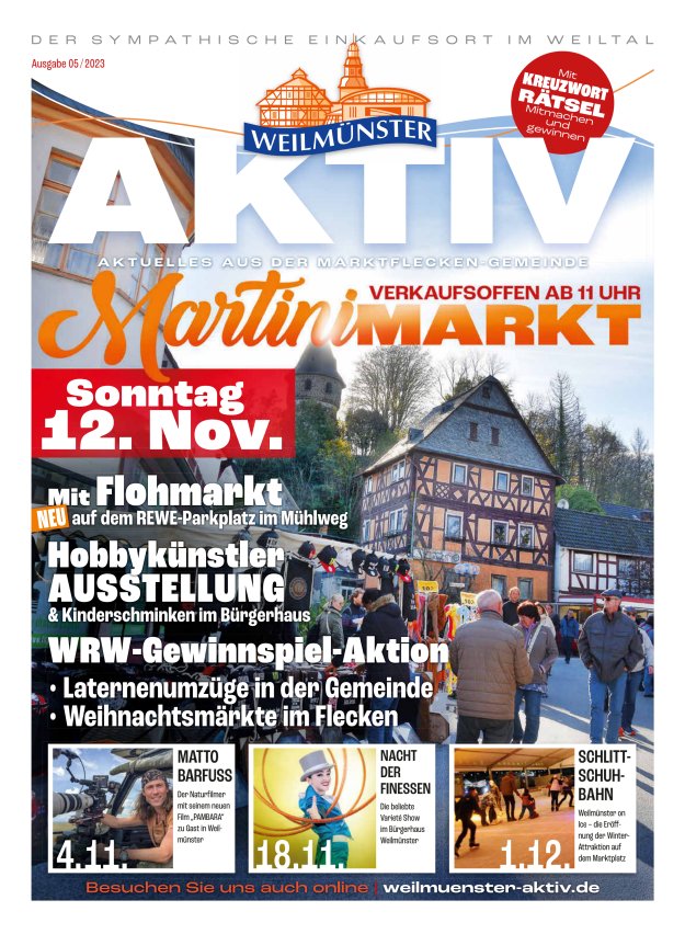 Weilmünster aktiv Titelblatt 13/2023
