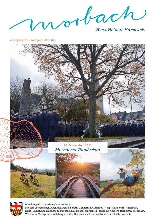 Morbacher Rundschau Titelblatt 46/2023