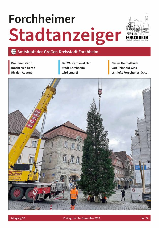Forchheimer Stadtanzeiger Titelblatt 24/2023