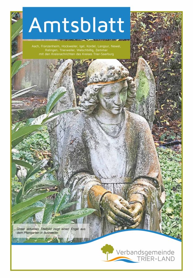 Amtsblatt VG Trier-Land Titelblatt 47/2023