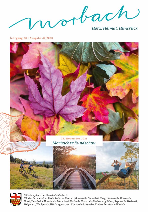Morbacher Rundschau Titelblatt 47/2023