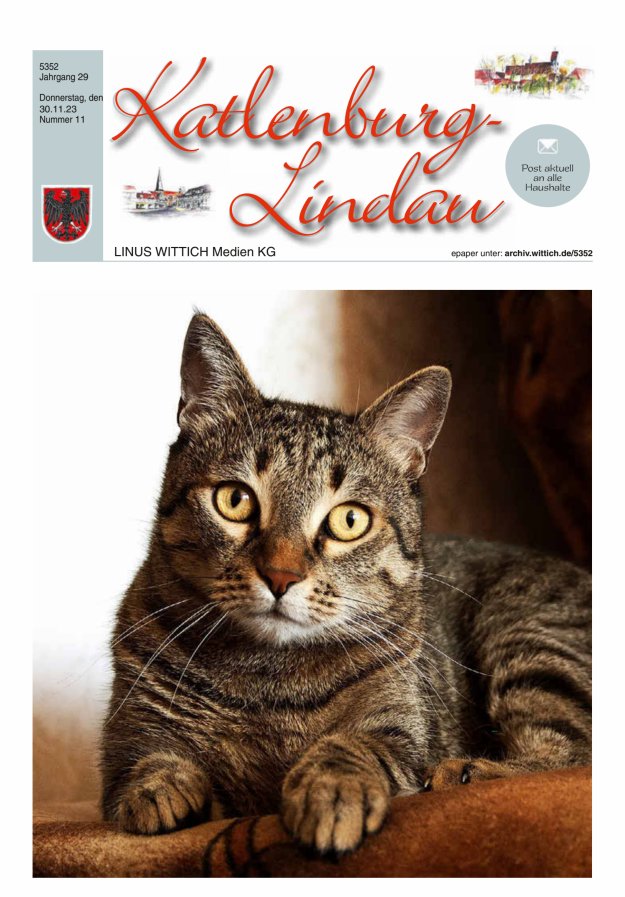 Blickpunkt Katlenburg Lindau Titelblatt 11/2023