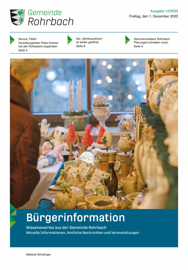 Rohrbach Titelblatt 12/2023