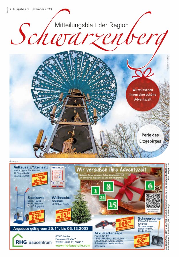 MB Schwarzenberg Titelblatt 02/2023