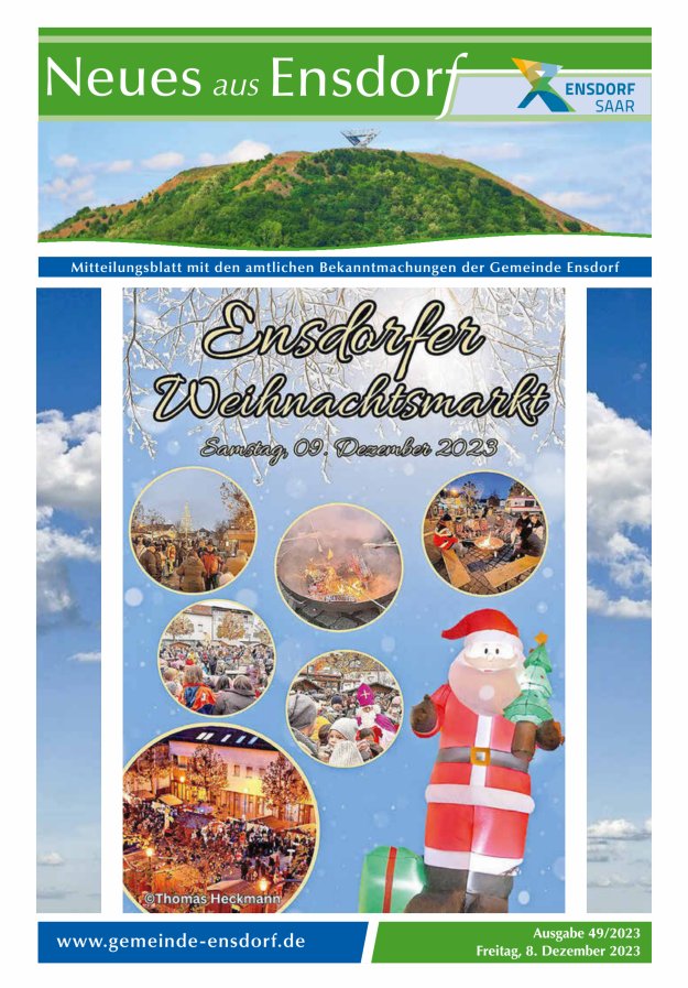 Neues aus Ensdorf Titelblatt 49/2023