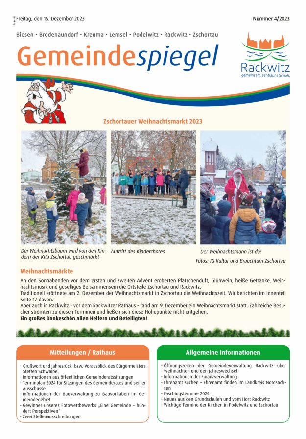 Gemeindespiegel Titelblatt 04/2023