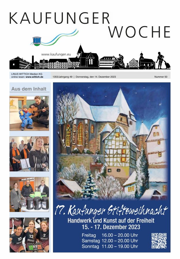 Kaufunger Woche Titelblatt 50/2023
