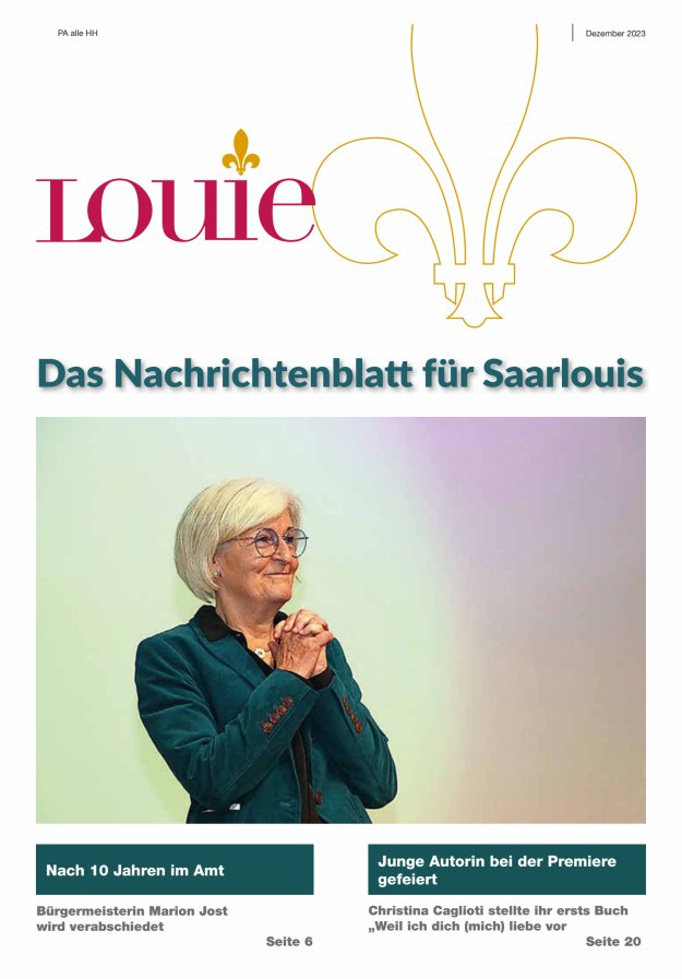 Louie - Nachrichtenblatt für Saarlouis Titelblatt 14/2023