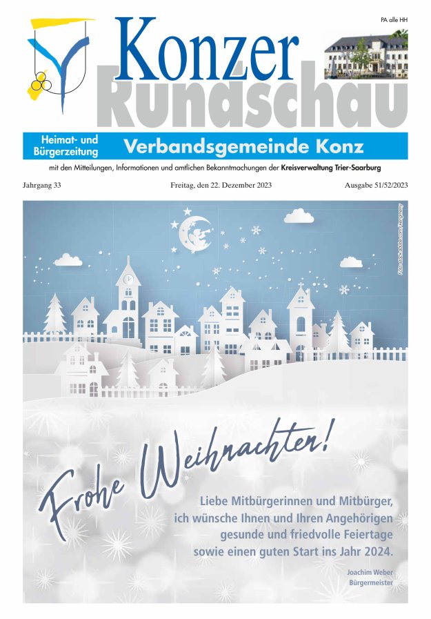 Konzer Rundschau Titelblatt 51/2023