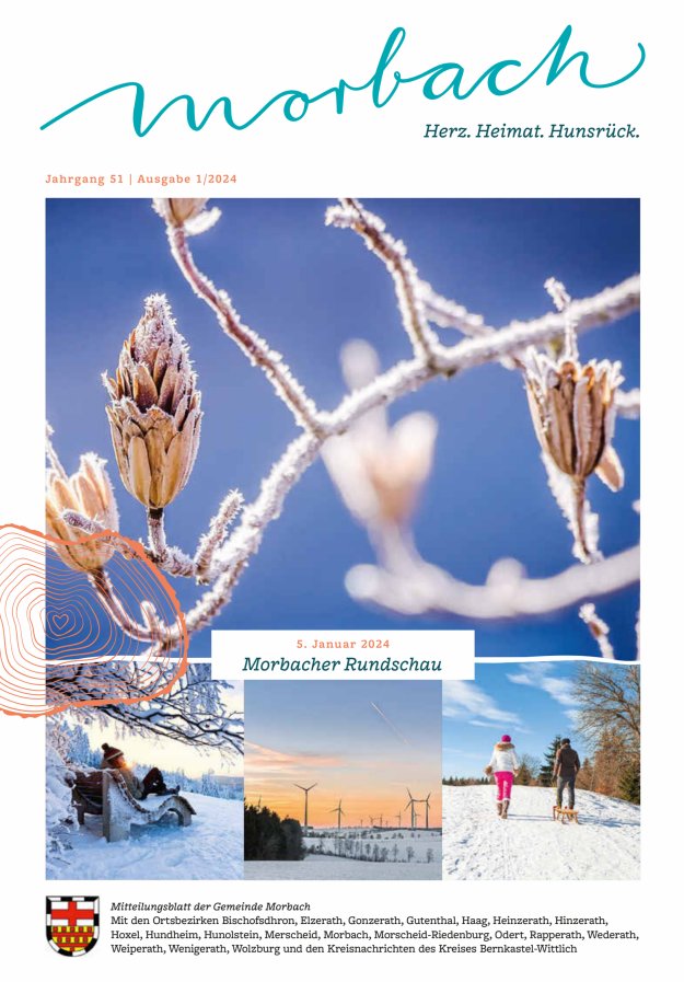 Morbacher Rundschau Titelblatt 01/2024