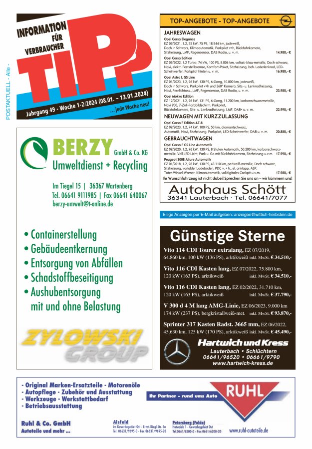 Tipp Vogelsberg Titelblatt 02/2024