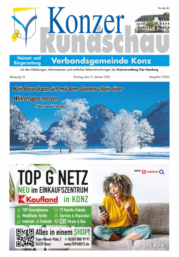 Konzer Rundschau Titelblatt 02/2024