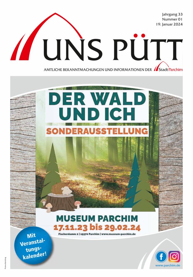 Uns Pütt Titelblatt 01/2024