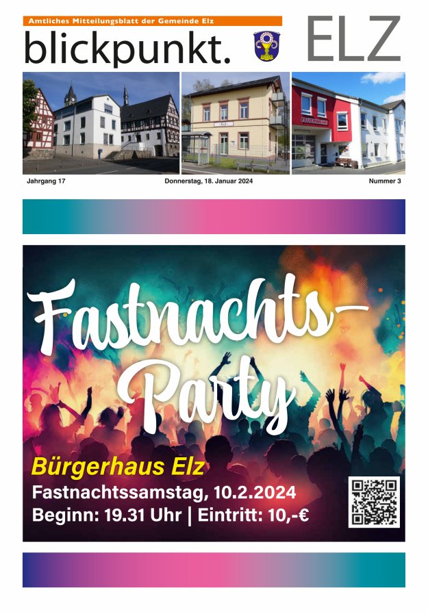Blickpunkt Elz Titelblatt 03/2024