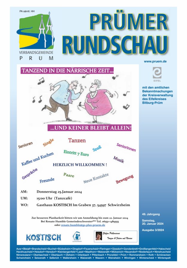 Prümer Rundschau Titelblatt 03/2024