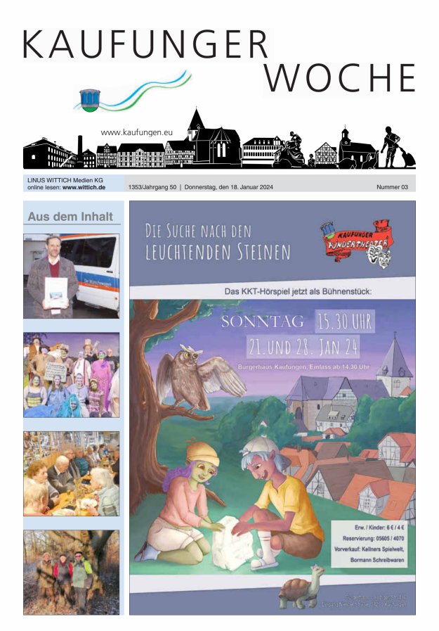 Kaufunger Woche Titelblatt 03/2024