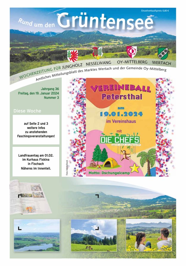 Rund um den Grüntensee Titelblatt 03/2024