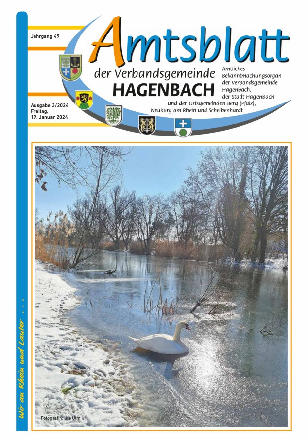 Amtsblatt der VG Hagenbach Titelblatt 03/2024