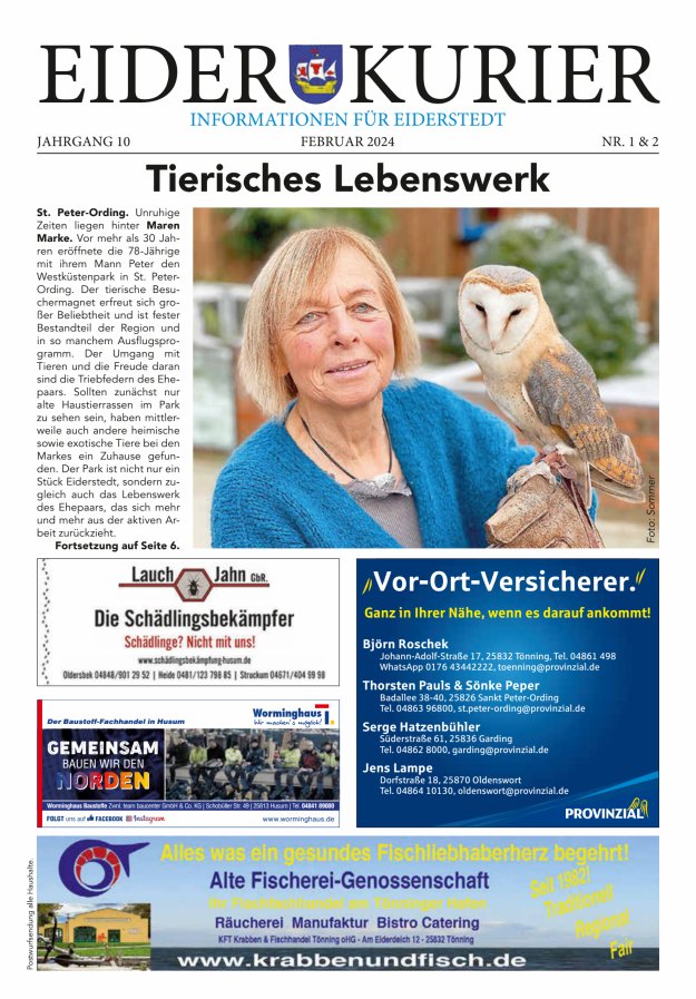 Eider-Kurier Titelblatt 01/2024