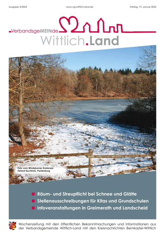 Mein Wittlich.Land Titelblatt 03/2024