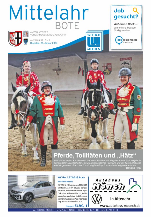 Mittelahr Bote Titelblatt 04/2024