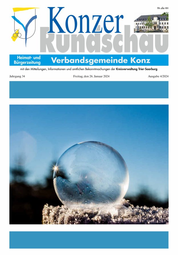 Konzer Rundschau Titelblatt 04/2024