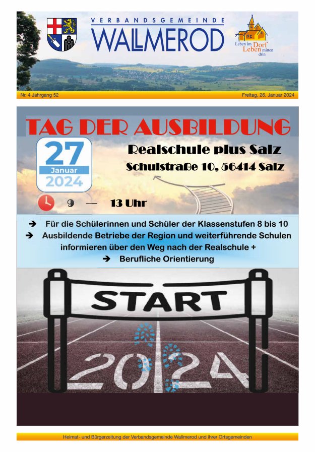 Wir über uns - Verbandsgemeinde Wallmerod Titelblatt 04/2024