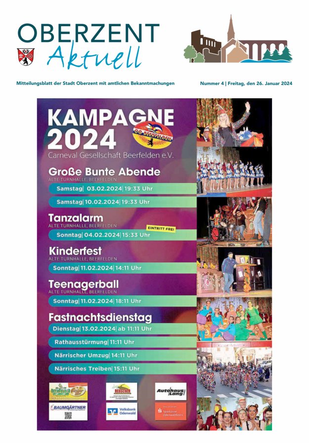 Oberzent aktuell Titelblatt 04/2024