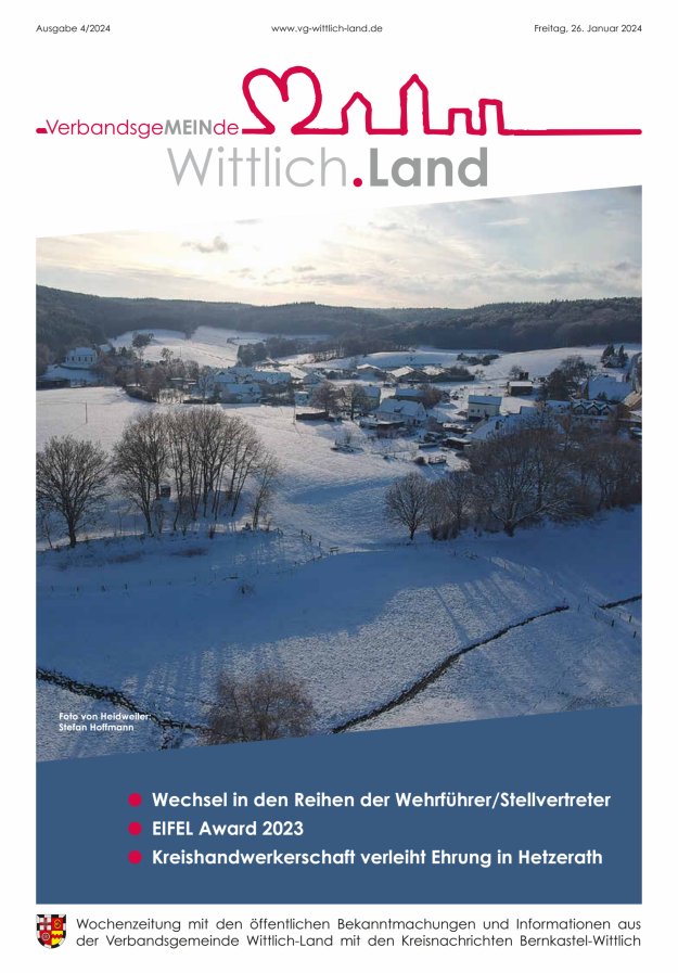 Mein Wittlich.Land Titelblatt 04/2024
