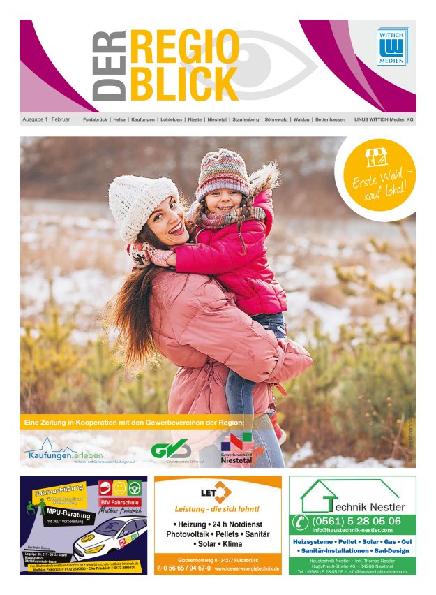 Regioblick Titelblatt 01/2024