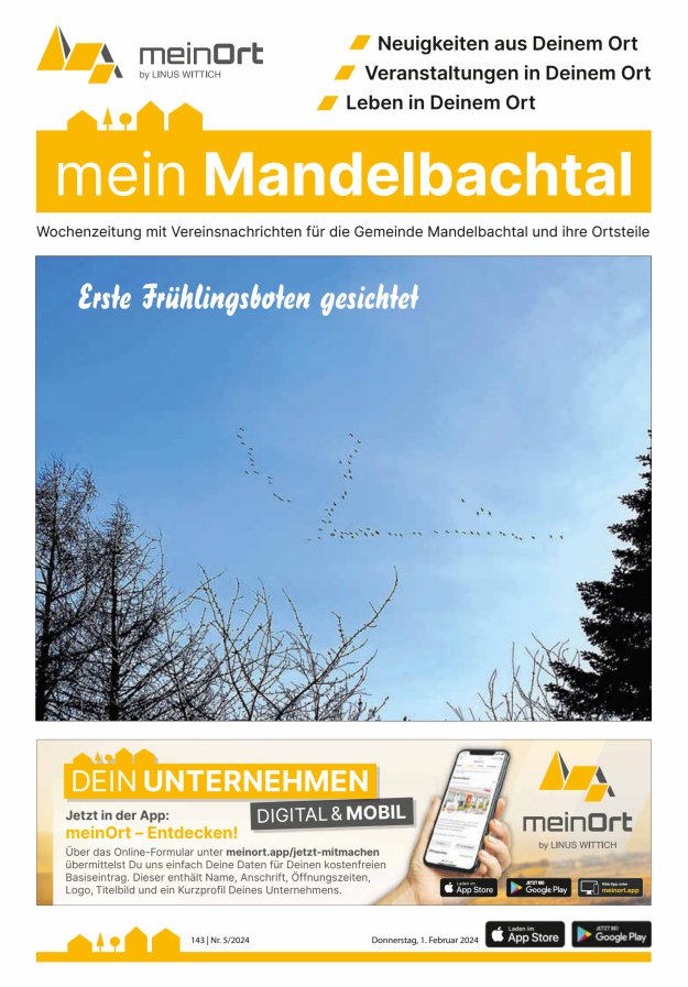 mein Mandelbachtal Titelblatt 05/2024
