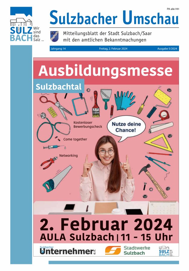 Sulzbacher Umschau Titelblatt 05/2024