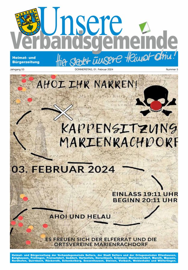 Unsere Verbandsgemeinde Selters Ww Titelblatt 05/2024