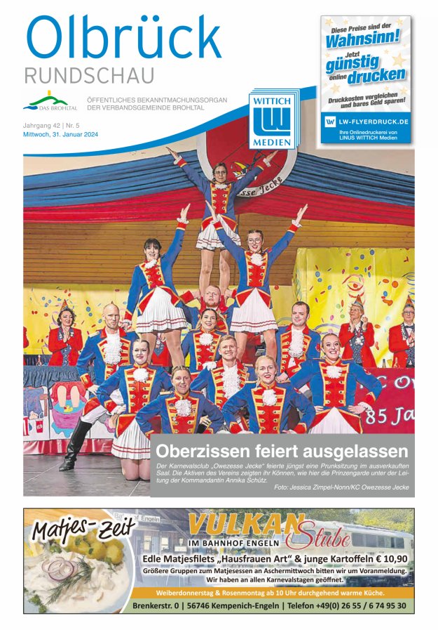 Olbrück Rundschau Titelblatt 05/2024