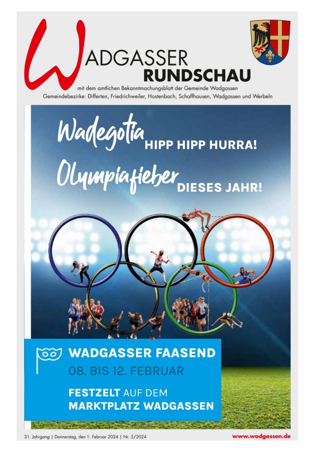 Wadgasser Rundschau Titelblatt 05/2024