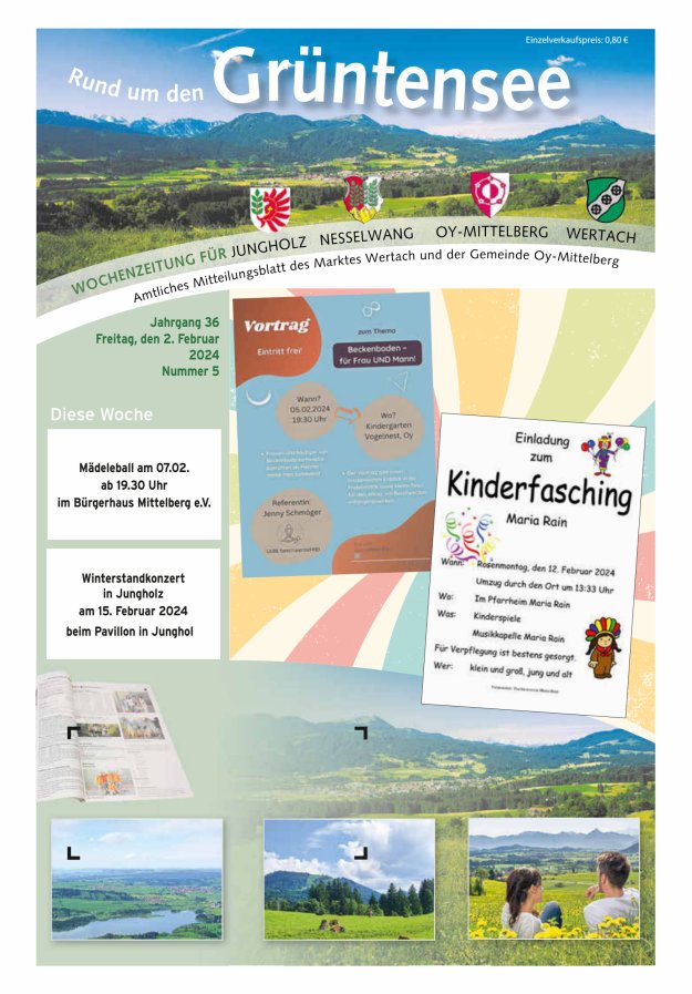 Rund um den Grüntensee Titelblatt 05/2024