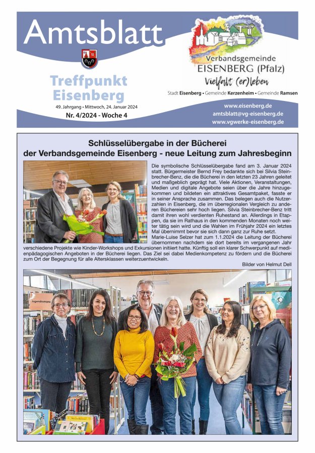 Treffpunkt Eisenberg Titelblatt 04/2024